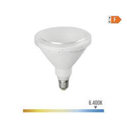 Lâmpada par38 led e27 15w 1200lm 6400k luz fria ip64 ø12x13,8cm edm