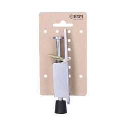 Bloqueador de porta 120mm prateado