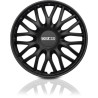 Tampões de Roda Roma Preto Sparco Corsa