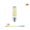 Lâmpada tubular led e14 4,5w 450lm 3200k luz quente ø1,6x6,6cm edm