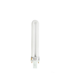 Lâmpada fluorescente pl 9w luz actinica 16,5cm sobresselente para 06032 edm