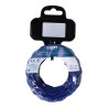 Carretel de cabo têxtil trançado h03vv-f 2 x 0,75 mm azul, 5 m
