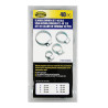 Set de 40 abraçadeiras varias