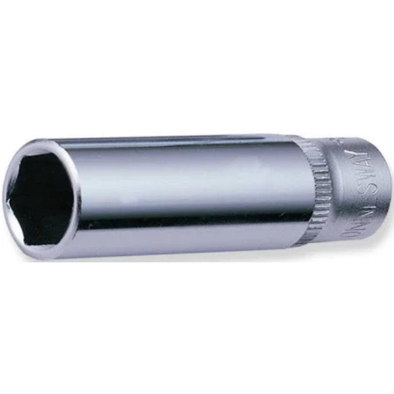 Chave de Caixa Sextavada 1/4" Longa JonnesWay