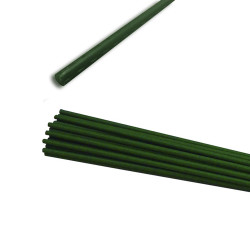 Tutor de plástico para plantas. cor verde ø1,1x120cm
