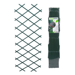 Malha dobrável para guia plantas. cor verde 150x55cm progarden