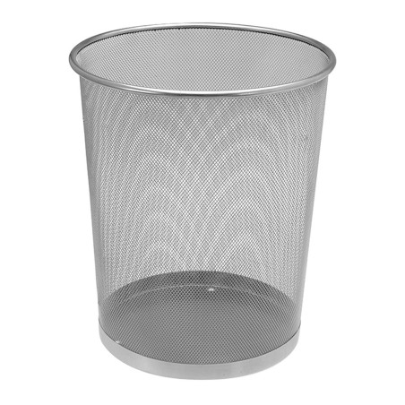 Caixote do lixo em malha metálica ø26x27,5cm