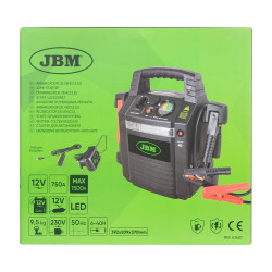 ARRANCADOR BOOSTER DE BATERÍA 12V JBM