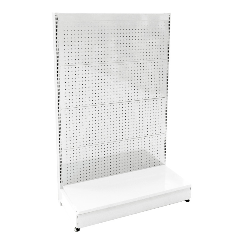 Expositor edm corredor interno cor branco 92,5x41x136 cm