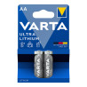 Pilha varta ultra lithium aa - lr06 (blíster 2 unid.) ø14,5x50,5mm