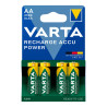Pilha varta recarregável accu power aa - hr6 2100ma (blíster 4 unid.) ø14,5x50,5mm
