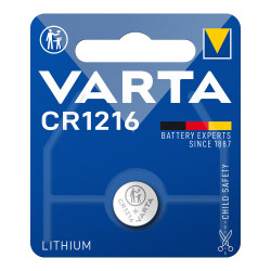 Pilha varta lithium cr1216 3v (blíster 1 unid.) ø12,5x1,6mm