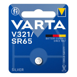 Micro pilha de botão varta sr65 - v321 1,55v (blíster 1 unid.) ø6,8x1,65mm