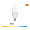 Lâmpada vela led e14 7w 600lm 4000k luz do dia ø3,5x10,7cm edm
