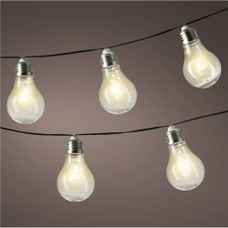 Grinalda exterior lâmpadas solar micro led