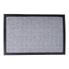 Tapete 60x40x1,5cm liso cinzento escuro