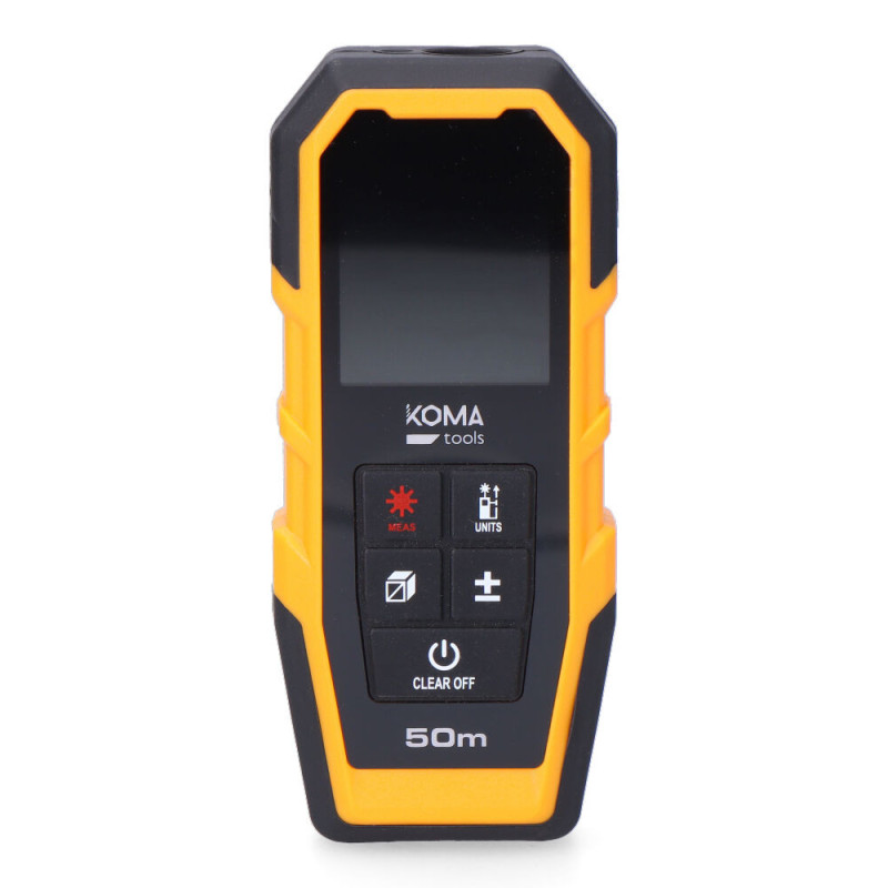 MEDIDOR A LASER COM ESTOJO 5,2 x 2,4 x 12,3 cm KOMA TOOLS