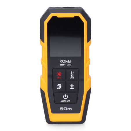 MEDIDOR A LASER COM ESTOJO 5,2 x 2,4 x 12,3 cm KOMA TOOLS
