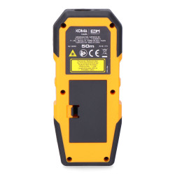 MEDIDOR A LASER COM ESTOJO 5,2 x 2,4 x 12,3 cm KOMA TOOLS