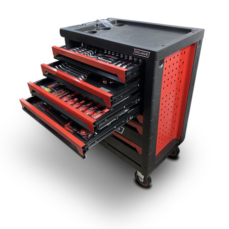 Carro de Ferramentas ToolHub com 7 gavetas
