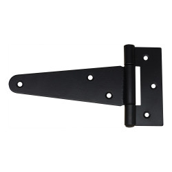 Dobradiça em forma de t 100x75mm ferro preto