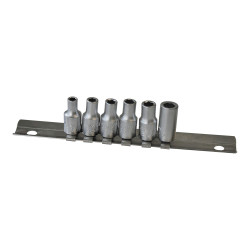 Chave de caixa 1/4", jogo 6 peças