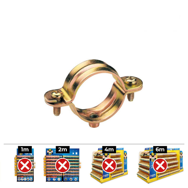 Caixa 100 unid. abraçadeira l ø18x43mm din/ref l celo