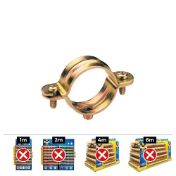 Caixa 100 unid. abraçadeira l ø20x45mm din/ref l celo
