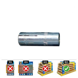 Caixa 100 un fixação fêmea sap homologação ce (m6x25) ø8x25mm celo