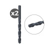 Broca para metal hss-r din 338, 2 unid, ø3,00 x 33/61 mm
