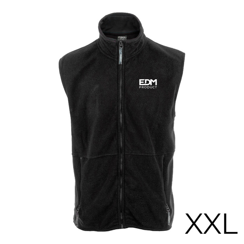 Colete com forro polar tamanho-xxl velo 280g/m
