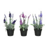 Planta artificial lavanda cores sortidas ø12x25cm