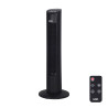 Ventoinha torre potência: 60w 54,8 db, com comando cor preto 28 x 78,3 cm