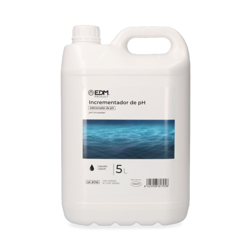Incrementador ph liquido 5 l. fusão