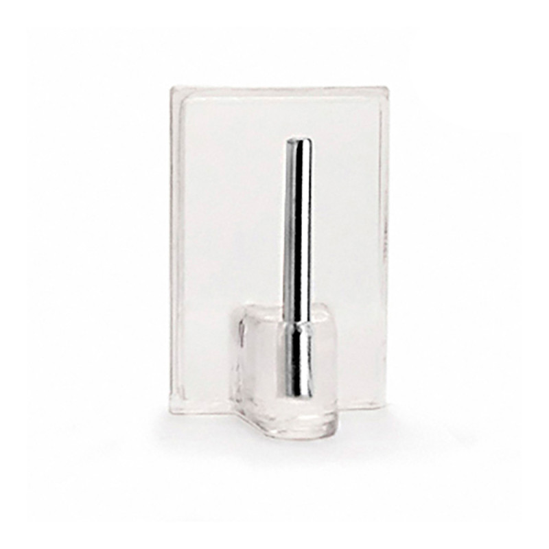 Cabide adesivo transparente 2042-0-000 (blister 4 unid.) inofix