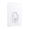Cabide aderente reutilizavel 80x62mm transparente 1291-0-000 (blister) inofix
