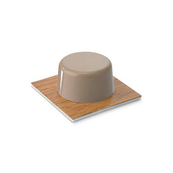 Batente adesivo (parquet madeira bege (blister 2 unid.) inofix