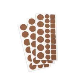 Pack 3 feltros adesivos sinteticos multiformas plasfix inofix
