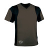 T-shirt java castanho/preto tamanho xxl