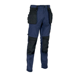 Calças kudus azul marinho preto tamanho 44