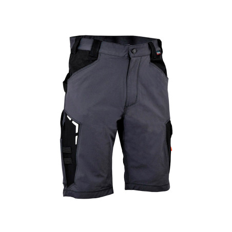Bermuda bortan cinzento escuro preto tamanho 52