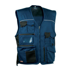 Colete expert azul marinho preto tamanho 52