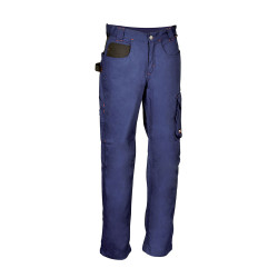 Calças woman walklander azul marinho preto tamanho 42