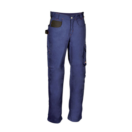 Calças woman walklander azul marinho preto tamanho 42