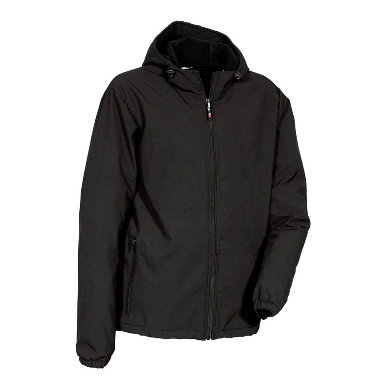 Jaqueta softshell vannas preto tamanho xl