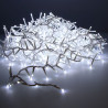 Grinalda led compact intermitente branco frio 750 leds ip44 cabo branco 21m