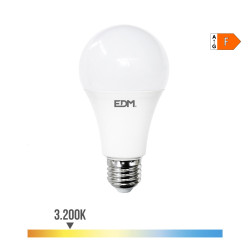 Lâmpada standard led e27 24w 2600lm 3000k luz quente ø7x13,6cm edm