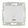 Botão luz luminoso 10a 250v série europa solera erp04ilqc