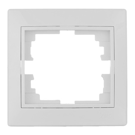 Espelho para 1 elemento branco 83x81x10mm série europa solera erp71u