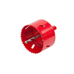 Broca craneana bimetal completo com adaptador e broca piloto ø68 mm